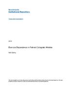 Exercise dependence in retired collegiate athletes